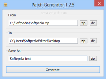 Patch Generator screenshot