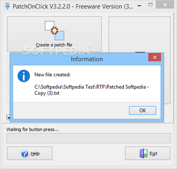 PatchOnClick screenshot 2