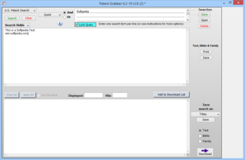 Patent Grabber screenshot 2