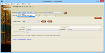 PatentHunter screenshot 2
