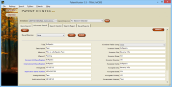 PatentHunter screenshot 3
