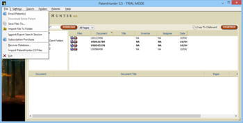 PatentHunter screenshot 5
