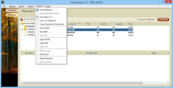 PatentHunter screenshot 9