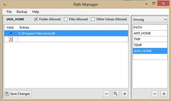 Path Manager screenshot 2