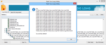 Path Too Long Utility screenshot 2