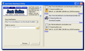 Pathfinder Download Manager screenshot 2