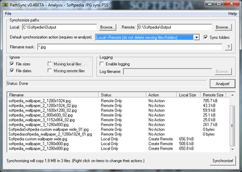 PathSync screenshot