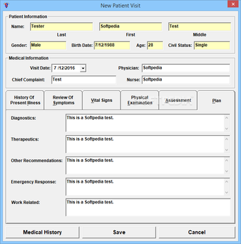 Patient Medical Record and History Software screenshot 10