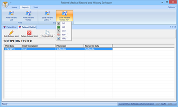 Patient Medical Record and History Software screenshot 2