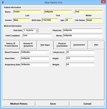 Patient Medical Record and History Software screenshot 7