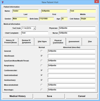 Patient Medical Record and History Software screenshot 8
