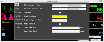 Patient Monitor screenshot 2