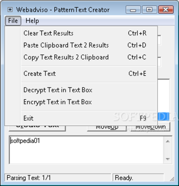 PatternText Creator screenshot 2