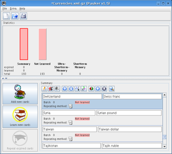 Pauker screenshot