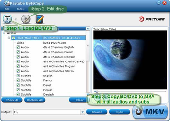 Pavtube ByteCopy screenshot 2