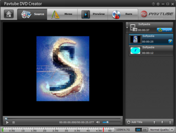 Pavtube DVD Creator screenshot