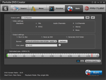 Pavtube DVD Creator screenshot 4