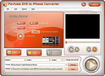 Pavtube DVD to iPhone Converter screenshot 3