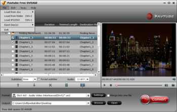 Pavtube Free DVDAid screenshot 4
