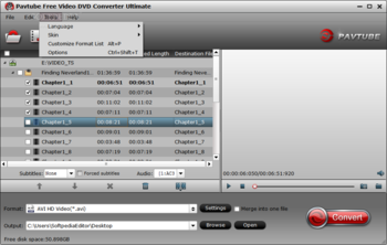 Pavtube Free Video DVD Converter Ultimate screenshot 15