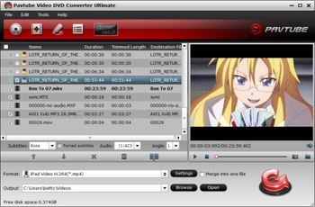 Pavtube Free Video DVD Ultimate screenshot