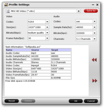 Pavtube HD Video Converter screenshot 3