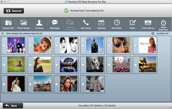 Pavtube iOS Data Recovery screenshot