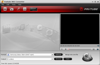 Pavtube MKV Converter screenshot