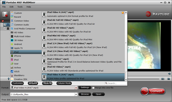 Pavtube MXF MultiMixer screenshot 2