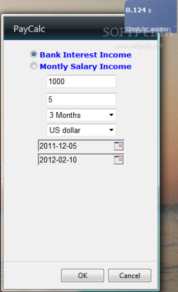 PayCalc screenshot 2