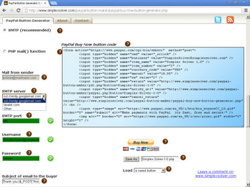 PayPal Button Generator screenshot 4