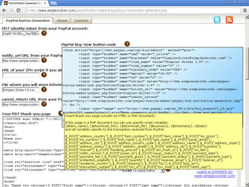 PayPal Button Generator screenshot 5