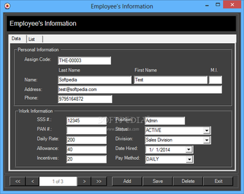 Payroll bill screenshot 3