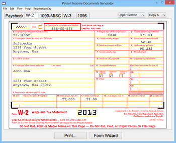 Payroll Income Documents Generator screenshot 3