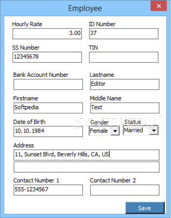 Payroll screenshot 2