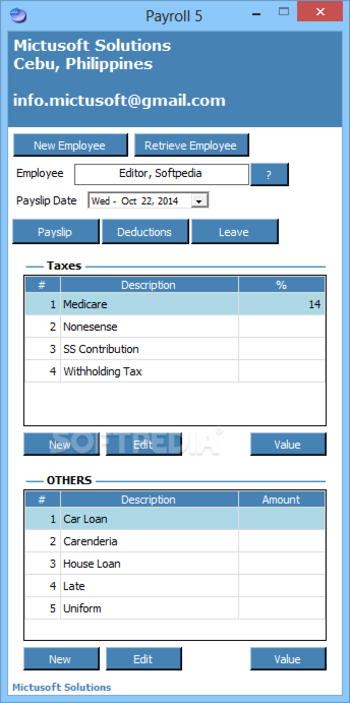 Payroll screenshot 4