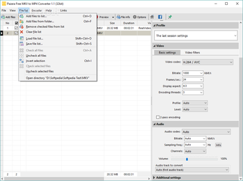 Pazera Free MKV to MP4 Converter Portable screenshot 5