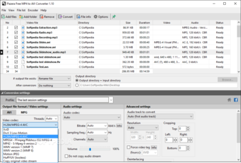 Pazera Free MP4 to AVI Converter screenshot 3