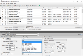 Pazera Free MP4 to AVI Converter screenshot 4