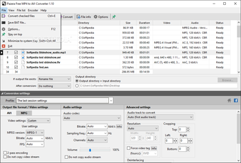 Pazera Free MP4 to AVI Converter screenshot 5