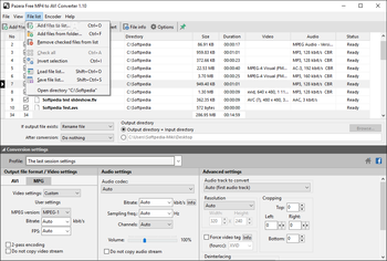 Pazera Free MP4 to AVI Converter screenshot 7