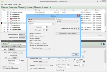 Pazera Free WebM to AVI Converter screenshot 7