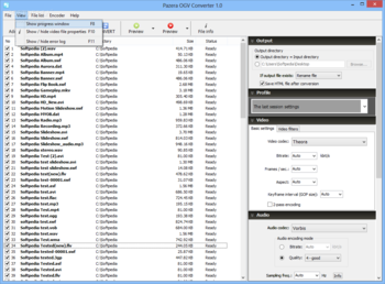 Pazera OGV Converter screenshot 3