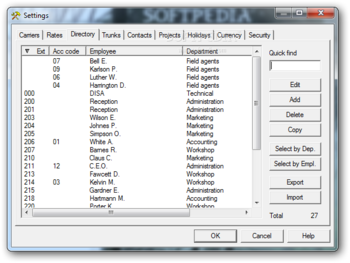 PBX Call Tarifficator Pro screenshot 16