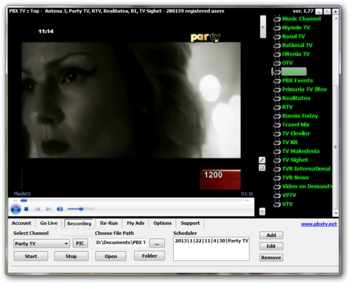 PBX TV screenshot 2