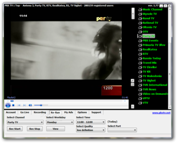 PBX TV screenshot 3