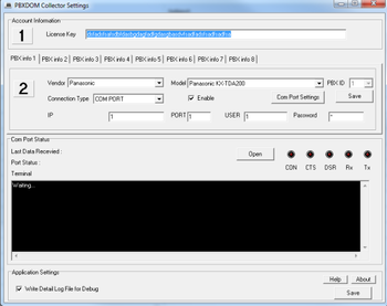 PBXDOM Collector screenshot 3