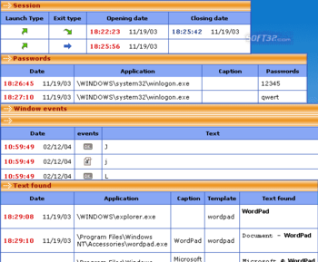 PC Activity Monitor Standard screenshot 2