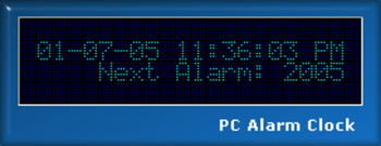 PC Alarm Clock screenshot