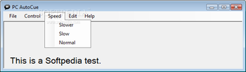 PC AutoCue screenshot